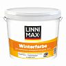 Краска фасадная Linnimax Winterfarbe, база 1, белая, 9 л фото