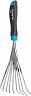 Грабли веерные Plantic by Fiskars Light Optimum, 9 зубьев, 370 мм фото