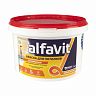 Краска для потолков водно-дисперсионная Alfavit серия Альфа, супербелая, 3 кг фото