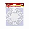 Салфетки бумажные сервировочные Мультидом Ажур, d 16 см, 25 шт фото