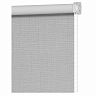Рулонная штора Decofest Шалюр Серебристый, блэкаут, миниролл, 120 x 160 см фото
