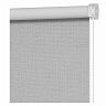 Рулонная штора Decofest Шалюр Серебристый, блэкаут, миниролл, 40 x 160 см фото
