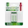 Аккумулятор Energy Eco NIMH-600-HR03/2B, типоразмер ААА, 600 мАч, 2 В, 2 шт фото