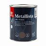 Краска для металла по ржавчине 3в1 Tikkurila Metallista (Металлиста), 0,8 л, темно-коричневая фото