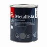 Краска для металла по ржавчине 3в1 Tikkurila Metallista (Металлиста), 0,8 л, темно-серая фото