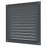 Решетка вентиляционная Era 2020МЭ Gray, эмалированная сталь, 200 x 200 мм фото