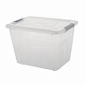 Ящик для хранения Plast Team Bergen, 18 л, прозрачный фото