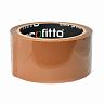 Скотч упаковочный Profitto, 50 мм x 55 м, коричневый фото