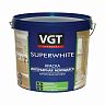 Краска интерьерная моющаяся VGT ВД-АК-1180, матовая, база A, белая, 13 кг фото