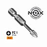 Биты торсионные Nox Strong, для ударных шуруповертов, PZ1 x 50 мм, набор 2 шт фото