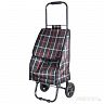 Сумка-тележка хозяйственная Рыжий кот Brown, 32 x 29 x 84 см фото