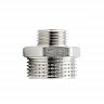 Ниппель переходной латунный никелированный Alato с наружной резьбой 1" x 1/2" фото