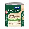 Краска для деревянных фасадов Bioteks, полуглянцевая, база D, бесцветная, 0,9 л фото