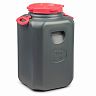 Канистра-бочка пластиковая Альтернатива Эконом, с крышкой и ручками, горловина 215 мм, 50 л фото