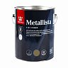 Краска для металла по ржавчине 3в1 Tikkurila Metallista (Металлиста), 2,3 л, золотая фото