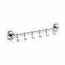 Планка с 5 крючками Fashun A1915-6, хром фото