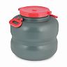 Канистра-бочка пластиковая Альтернатива Байкал-эконом, с крышкой и навесными ручками, 30 л фото
