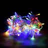 Электрогирлянда-конструктор Vegas Занавес, 96 LED ламп, 18 LED мигающих, 1 x 2 м, многоцветная фото