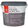 Краска фасадная Tikkurila Facade Acrylate (Фасад Акрилат), 2,7 л, бесцветный, база С фото