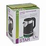 Чайник электрический HomeStar HS-1043, 1,7 л, черный фото