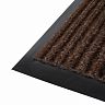 Коврик придверный SunStep Ребристый, влаговпитывающий, 50 x 80 см, коричневый фото
