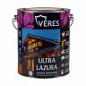Декоративная пропитка для дерева Veres Ultra Lazura №19, глянцевая, 2,7 л, дуб фото