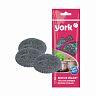 Мочалки для посуды York, стальные, упаковка 3 шт фото