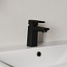 Смеситель для раковины с коротким изливом IDDIS Bild, черный матовый фото