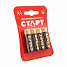 Батарейка Старт LR6-BL4, типоразмер AA, 4 шт фото Батарейка Старт LR6-BL4, типоразмер AA, 4 шт фото