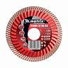 Круг алмазный сплошной Matrix Professional Turbo для сухой резки, 115 x 22,2 мм фото