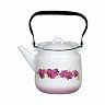 Чайник эмалированный СтальЭмаль 1С25Я, 2 л, с декором фото
