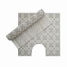 Набор ковриков для ванной и туалета Вилина V24SL, вспененный ПВХ, 50 x 52 + 50 x 85 см, 2 шт фото