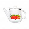 Чайник эмалированный СтальЭмаль, 1 л, с декором фото