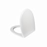 Сиденье для унитаза IDDIS Soft Close 007, 41,5 x 34,2 x 3,8 см, белое фото