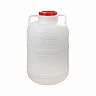 Канистра-бочка пластиковая Альтернатива, с крышкой и ручками, 40 л фото