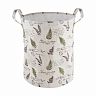 Корзина для белья Рыжий кот TLB-02, тканевая, 54 л 38 x 48 см, листья фото