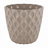 Горшок для цветов InGreen Wave, с поддоном, 2,5 л, французский платан фото