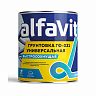 Грунтовка ГФ-021 быстросохнущая универсальная Alfavit серия Альфа, красно-коричневая, 1,9 кг фото