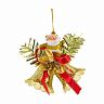 Украшение декоративное новогоднее Волшебная страна Колокольчик, 11 x 11,5 см фото