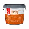 Краска для фасадов и цоколей Tikkurila Facade Silicon (Фасад Силикон), 5 л, белый, база А фото