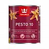 Эмаль алкидная стойкая матовая Tikkurila Pesto 10 (Песто 10), 0,9 л, база С, бесцветная фото