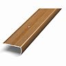 Порог угловой Лука ПУ-06, 1350 x 40 x 20 мм, орех фото