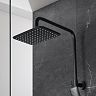 Душевая система с тропическим душем Lemark Tropic LM7002BL, со смесителем, черная фото Душевая система с тропическим душем Lemark Tropic LM7002BL, со смесителем, черная фото