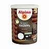 Защитная лазурь для дерева Alpina Аква, 0,9 л, белая фото
