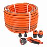 Набор для полива Жук, шланг Классик 3/4", 25 м, фитинги, пистолет Эрго 7 режимов фото