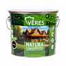 Декоративная пропитка для дерева Veres Natura, полуматовая, 2,7 л, каштан фото