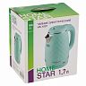 Чайник электрический HomeStar HS-1007, 1,7 л, зеленый фото