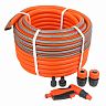 Набор для полива Жук, шланг Классик 3/4", 25 м, фитинги, пистолет Эрго фото