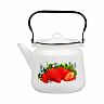 Чайник эмалированный СтальЭмаль, 3,5 л, с декором фото
