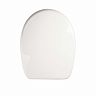 Сиденье для унитаза IDDIS ID 01 046.1 bel, 43,5 x 34,5 x 4,3 см, белое фото
